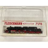 A Boxed Fleischmann N Gauge 2100 Locomotive.