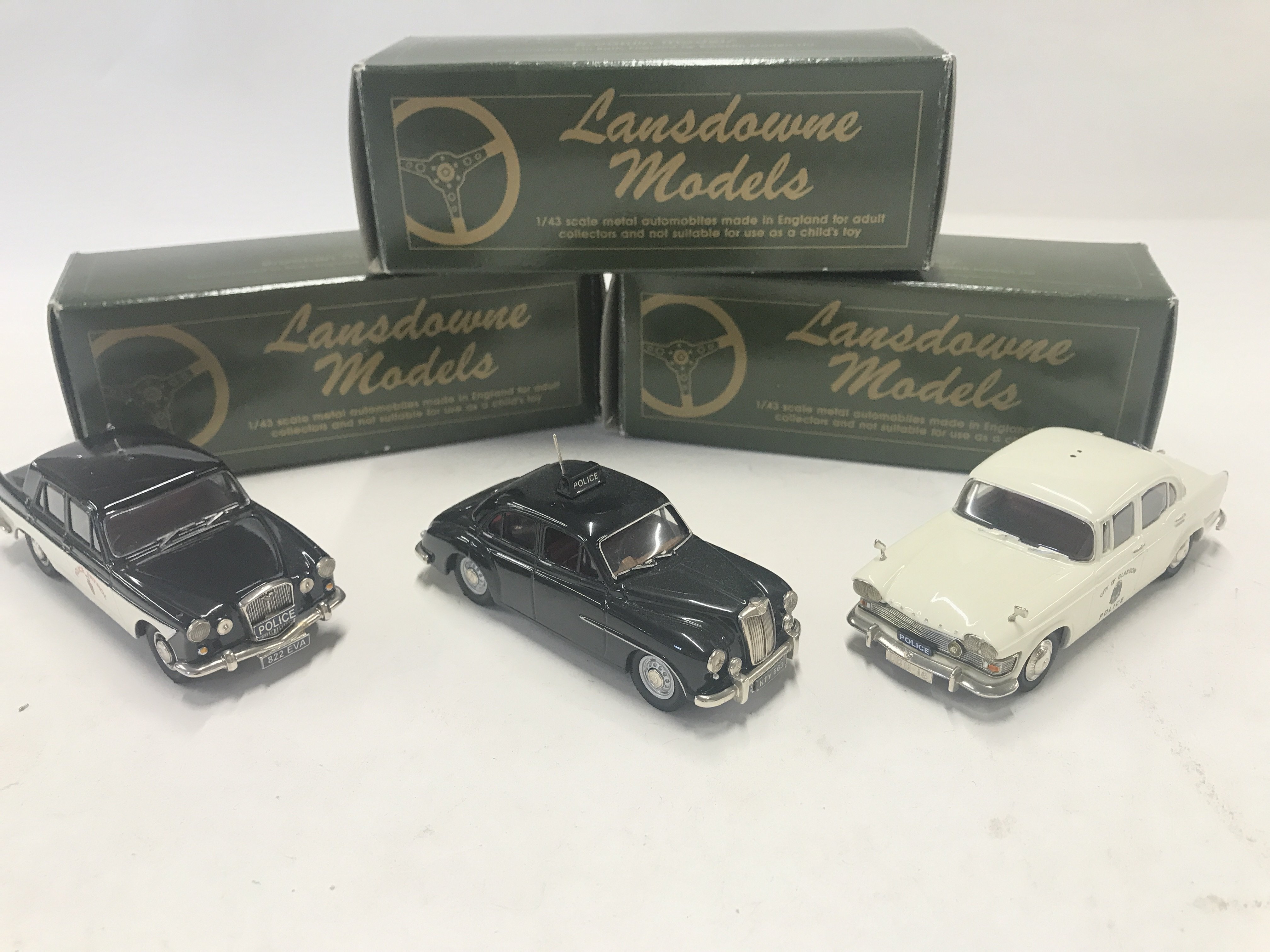 3 X Boxed Lansdowne Models including LD.3 1956 M.G. Magnette. A LDM 6B 1961 Wolseley 6 and a LDM - Image 2 of 3
