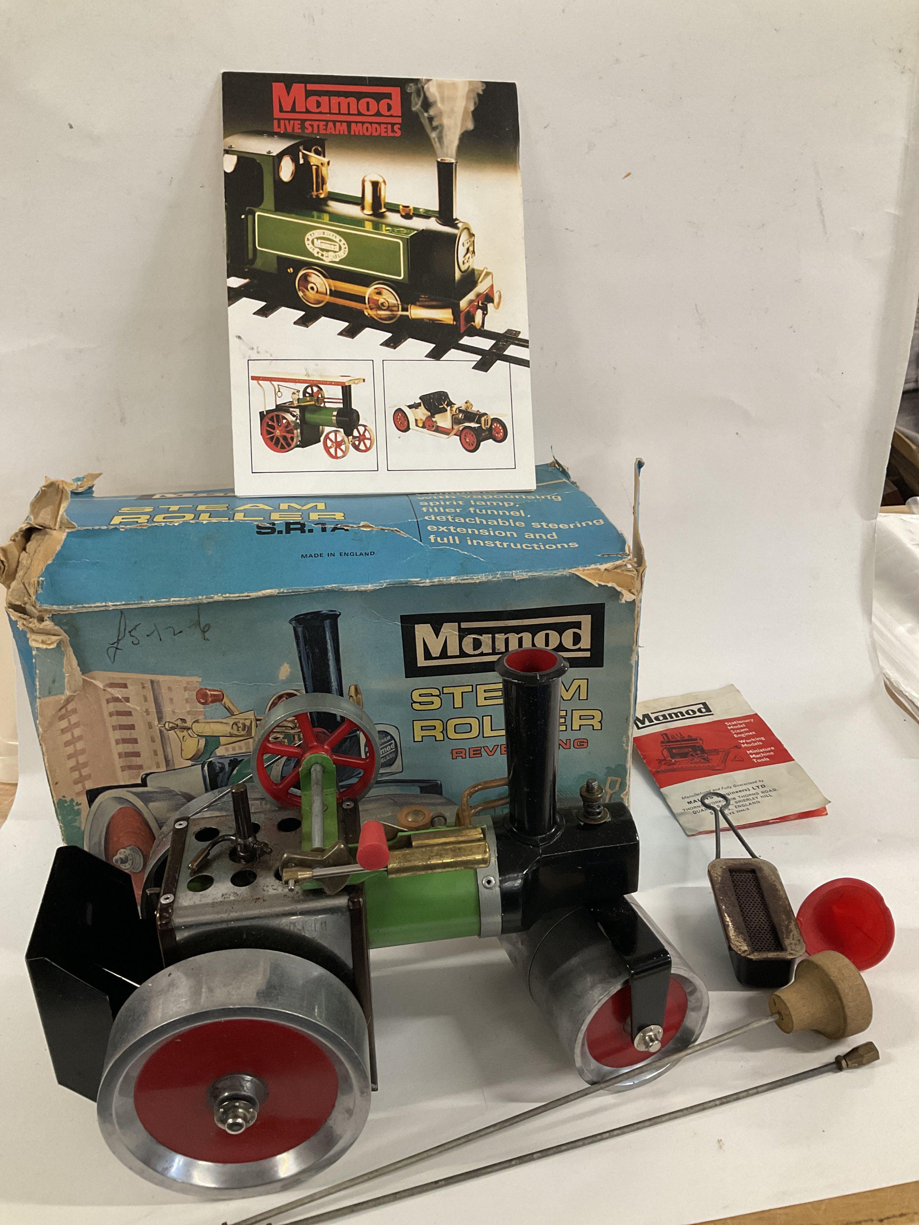 A Boxed Mahmoud Steam Roller.