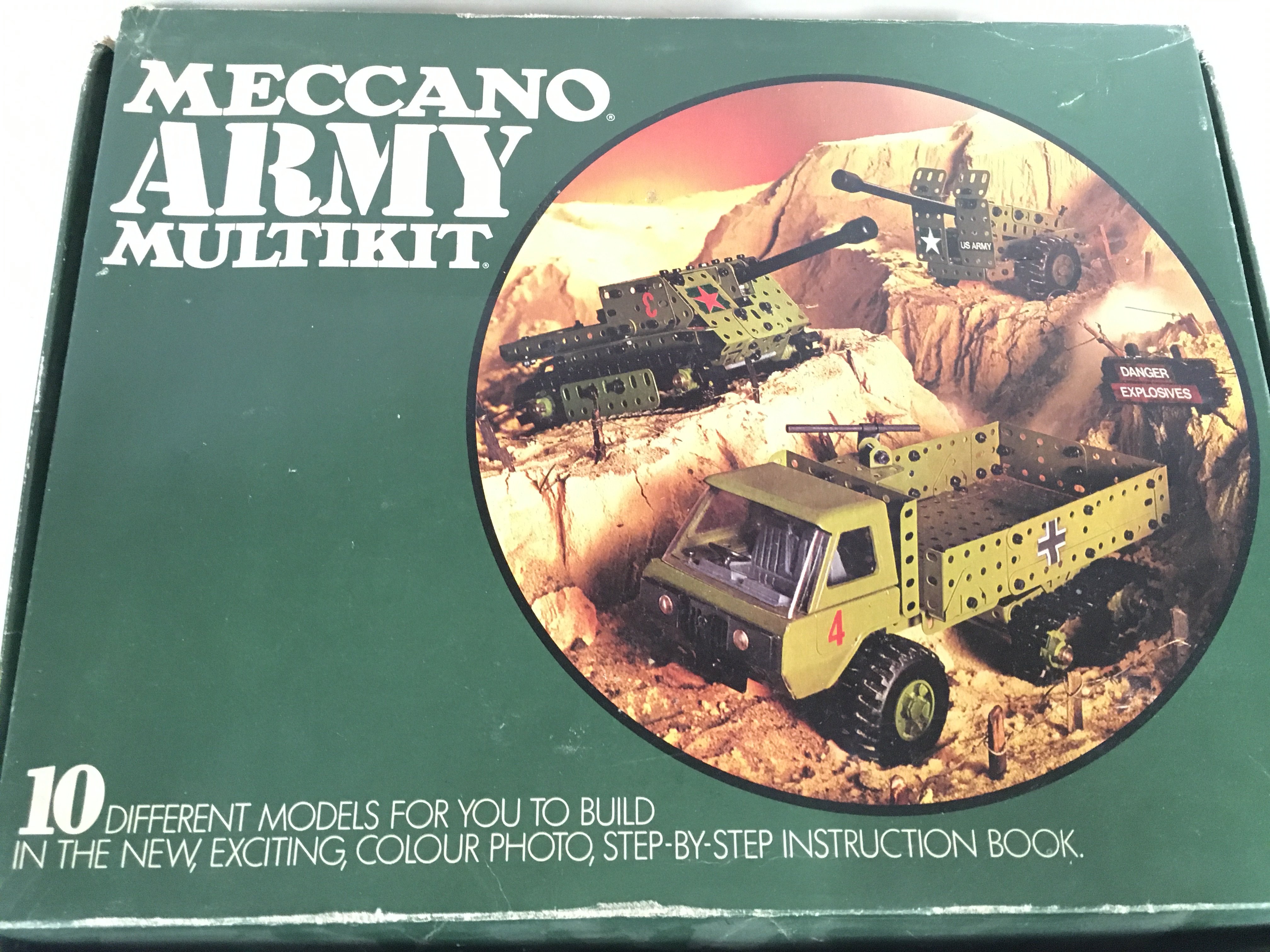 A Boxed Meccano Army Multikit.