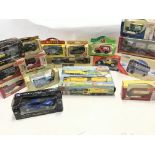 A Box Containing Various Boxed Die Cast. including