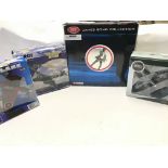 A Collection of Box Die Cast Aircraft and a Corgi