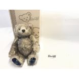 A Boxed Steiff Buckingham Bear 60th.