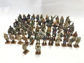 A Collection Of Delprado Men At War Figures and Bi