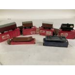 Collection of 12 Boxed Hornby Dublo railway wagons 00gauge