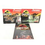 2 Carded Jurassic Park Figures and a sealed Annual