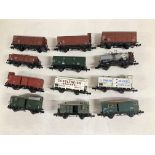 A Collection of Loose N Gauge Rolling Stock.