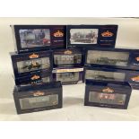 Bachmann collection of 8 Coaches and two Locomotives 00gauge including Class56XX 5667 #32.075..