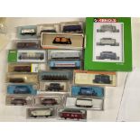 A Collection of Boxed N Gauge Rolling Stock Including Arnold. Fleischmann. Trix.etc.