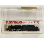 A Boxed Fleischmann N Gauge 2100 Austrian Locomotive.