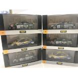 6 X Onyx Touring Car Collection. All Boxed.(Box 2).