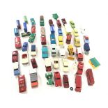 A Collection of Playworn Die Cast Mostly Matchbox.