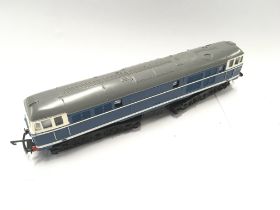 A Rare Boxed TT Gauge Tri-Ang Railways AIA-AIA Diesel Loco Electriaue Habille Bleu.#T.96.