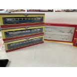 Hornby Boxed Model Railway coaches00 gauge includi