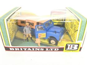 A Boxed Britains Farm Land Rover #9576.