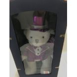 A Boxed Lee Capozzi 2000 Celebrate The Millennium bear. Approx height 42cm.