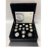 Royal Mint 2016, United Kingdom silver proof set.