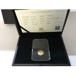 1910 Edward VII full sovereign in presentation box