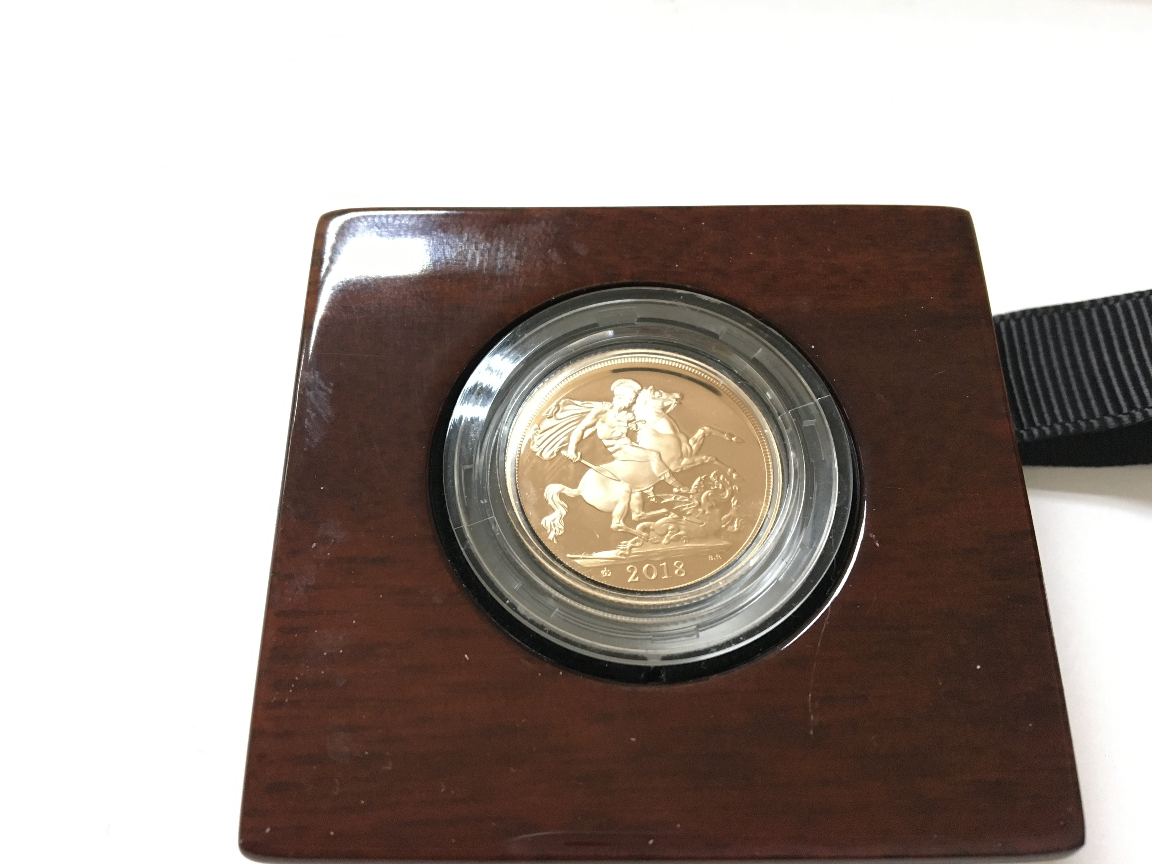 2018 full gold proof sovereign. - Image 2 of 4
