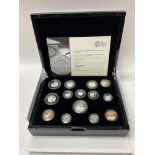 Royal Mint 2014, United Kingdom silver proof set.