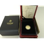 2018 Royal cypher Guinea Gold proof coin. Number 1