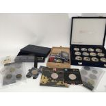 A collection of Royal commemorative coins circulat