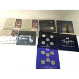 Collection of various 50p coins including Peter Pa