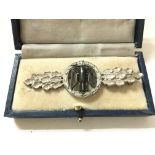 3rd Reich Cased Luftwaffe Squadron Clasp for Bombe