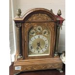 A quality Edwardian inlaid Rosewood boardroom brac