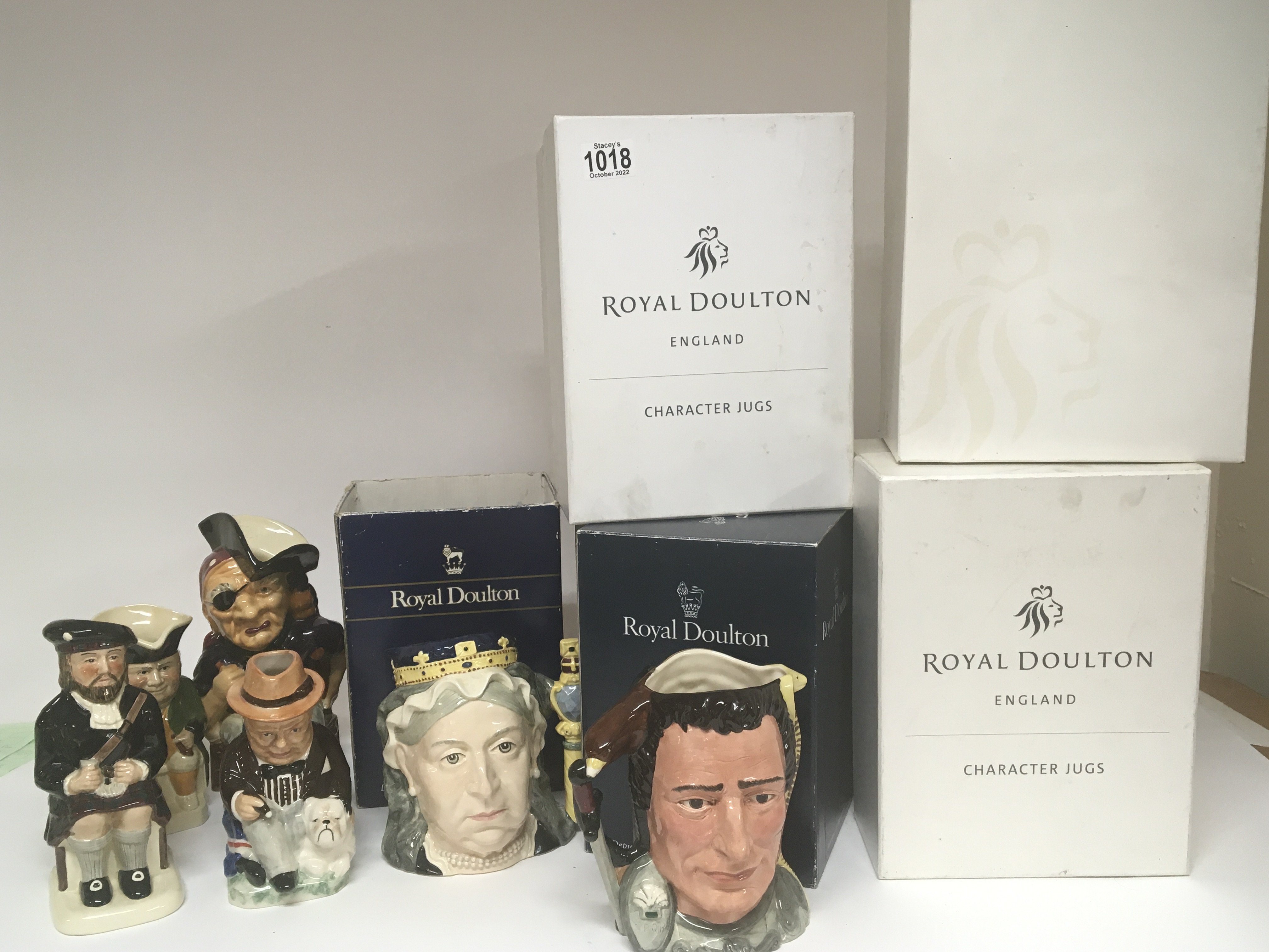 A collection of unboxed and boxed Royal Doulton ch