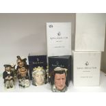 A collection of unboxed and boxed Royal Doulton ch