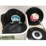 A collection of 7inch singles and EPs by various artists from the 1960s onwards.