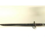 WW2 Japanese Arisaka Bayonet made by the Tokyo Ars