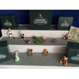 Hantel Pewter Victorian miniatures, Bears, Rabbits