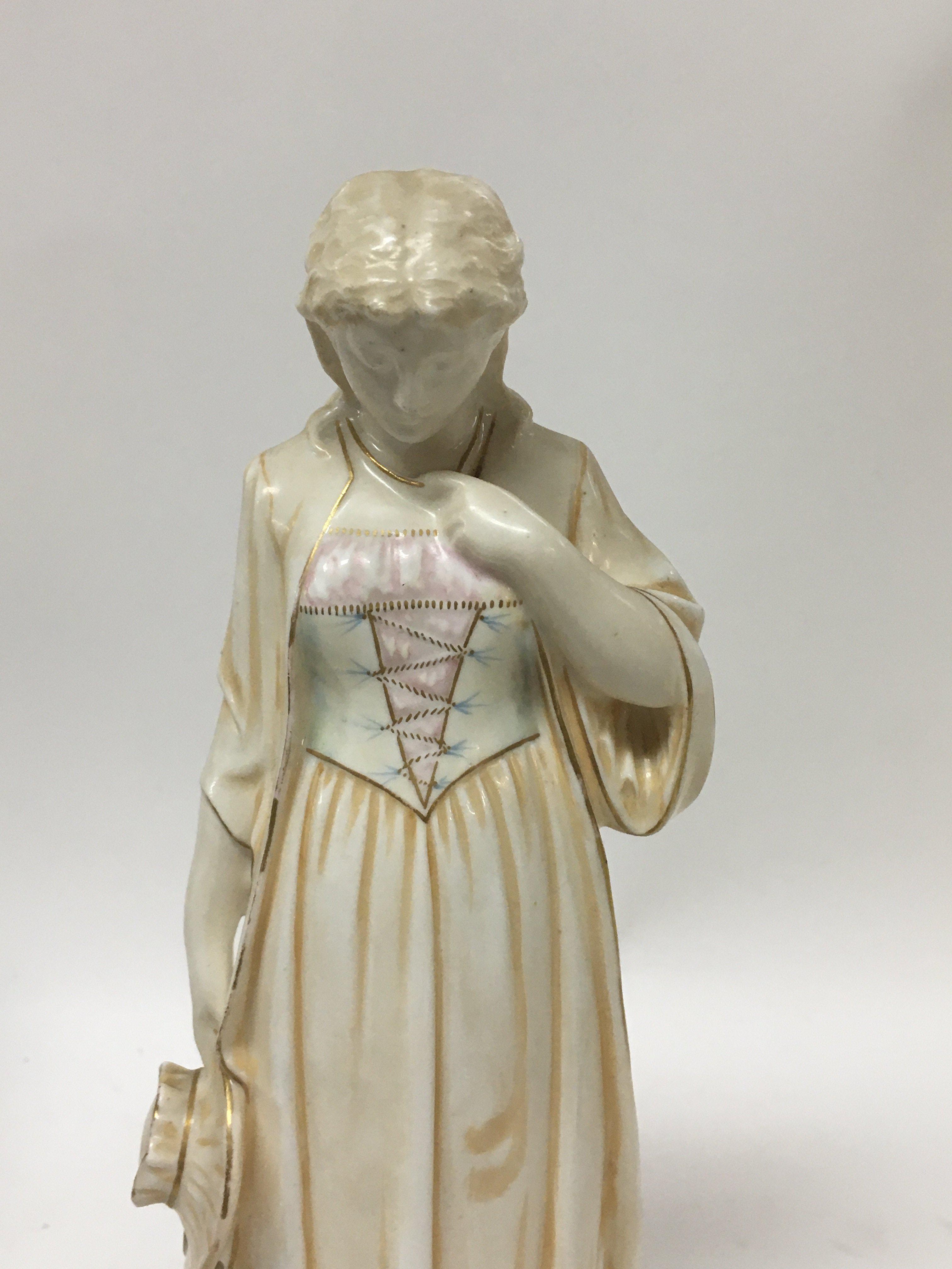 A Rare Wedgwood figure Olivia 22 cm with covering