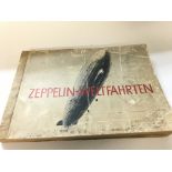 1932 German Zeppelin- Weltfahren Cigarette Card Bo