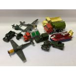 A collection of Playworn toys