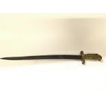 1870 Model US Navy Yataghan Bladed Bayonet