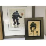 Two modern limited Edition Prints by Alexander Mil
