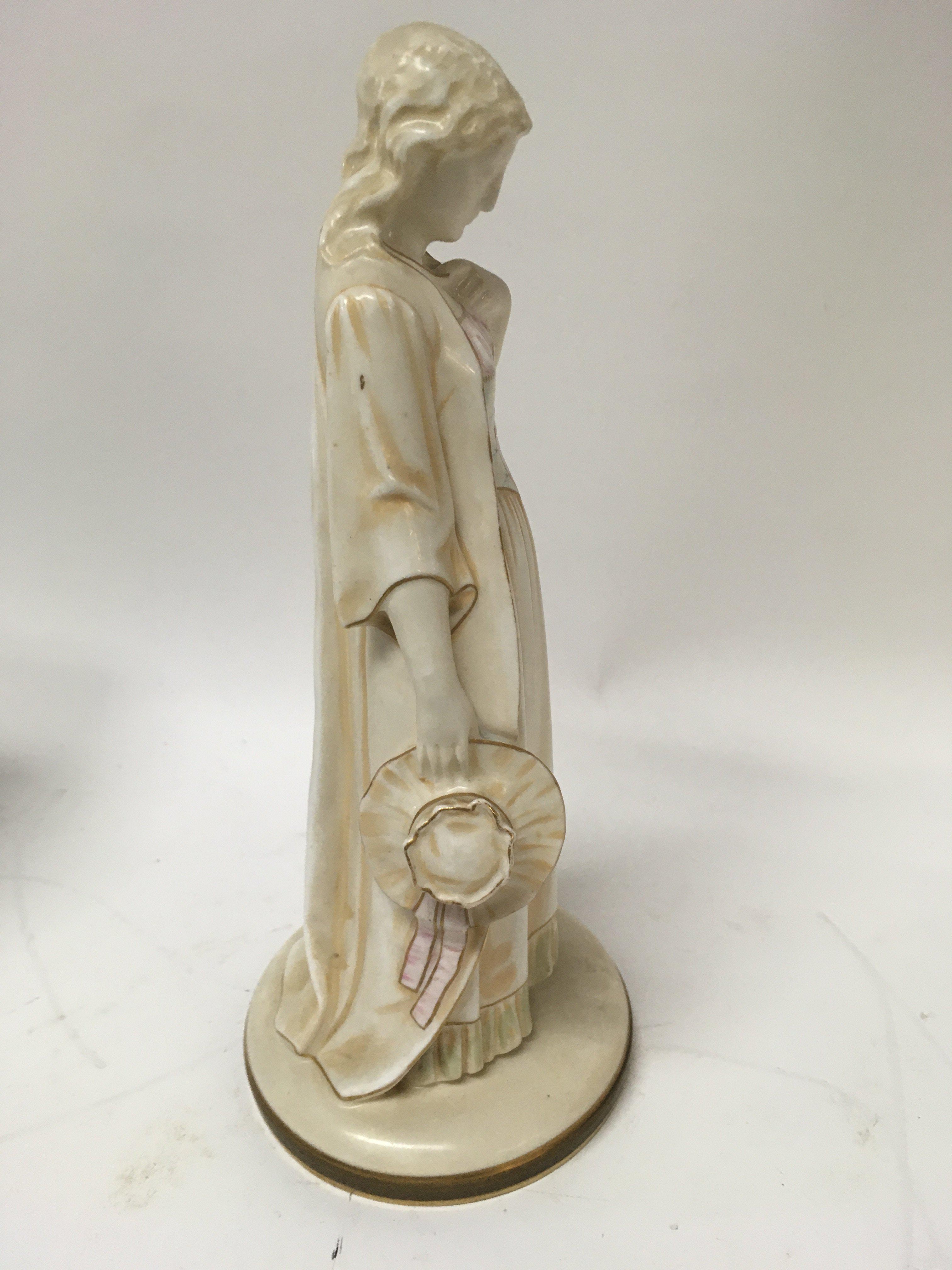 A Rare Wedgwood figure Olivia 22 cm with covering - Image 3 of 6