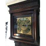 A late 17th century long case clock 30h going with