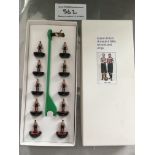 Leyton Orient 1800s Subbuteo Football Team: Hand painted unofficial team with kit from 1885 -