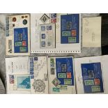 1966 World Cup Stolen FDCs + Memorabilia: Interesting lot to include rare first day covers