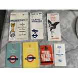 1966 Football World Cup Travel Information Booklets: Nice collection to include various booklets
