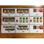 George Best Cotswold First Day Covers: Football Heroes Stamps. All covers have George Best stamps