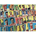 A + BC 1958 Football Cards With Planet: Mainly good with quiz question to rear. 80 from the first 92