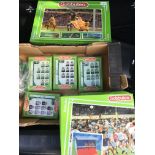 Subbuteo Football Collection: Game, stand, accessories and 4 boxed teams. Unchecked but looks