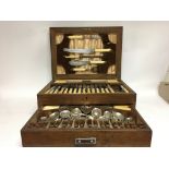 Viners LTD Sheffield 1930s cased cutlery set