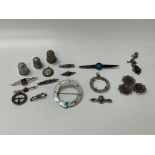A good collection of Charles Horner jewellery item