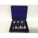 Collection of Silver and plated flatware & toast r